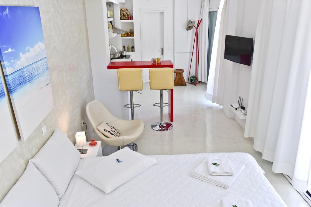 Mavres Luxury Studio Ágios Matthaíos Eksteriør bilde
